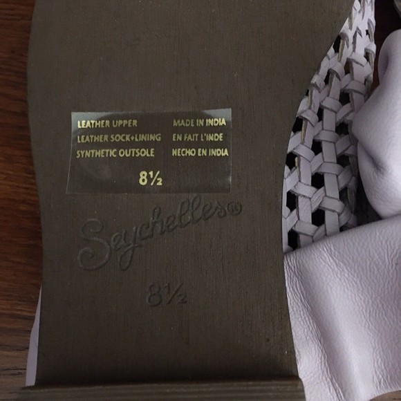 Seychelles Women's Art Deco Woven Leather Mule Flats 8.5 M Lavender Purple NWOB - Picture 10 of 10